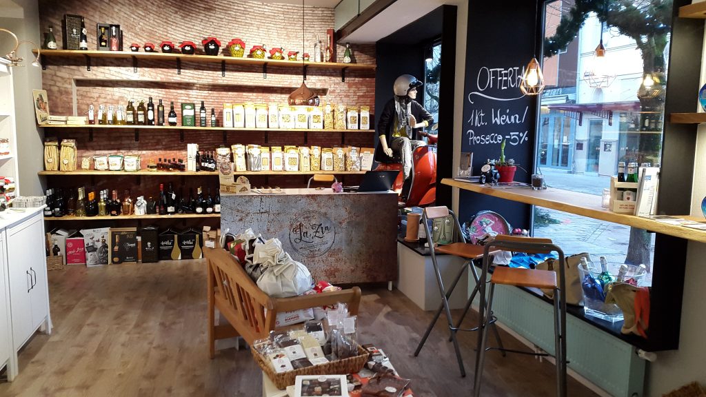 Der LaZia Shop in Bad Schallerbach – italienische Feinkost, Pasta, Wein und mediterrane Spezialitäten in authentischem Ambiente